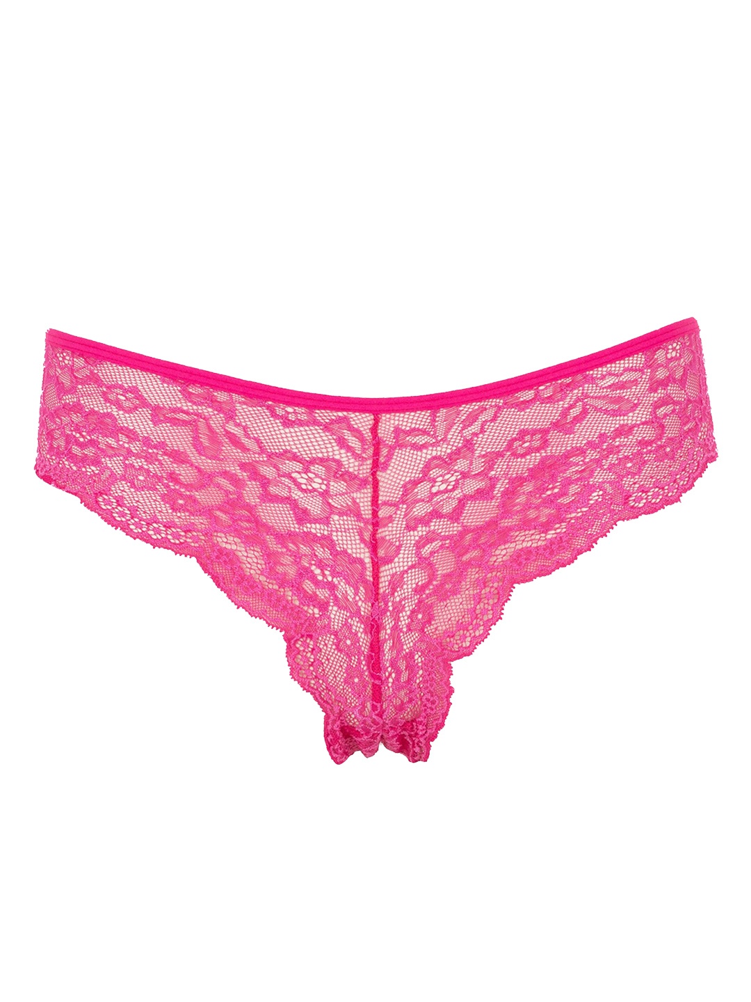 

DeFacto Women Self-Design Lace Bikini Briefs 232578813, Pink
