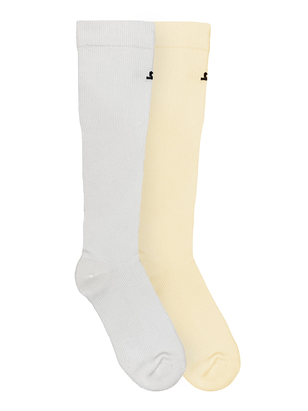 

Heelium Unisex Pack Of 2 Bamboo Compression Knee-Length Socks, Beige