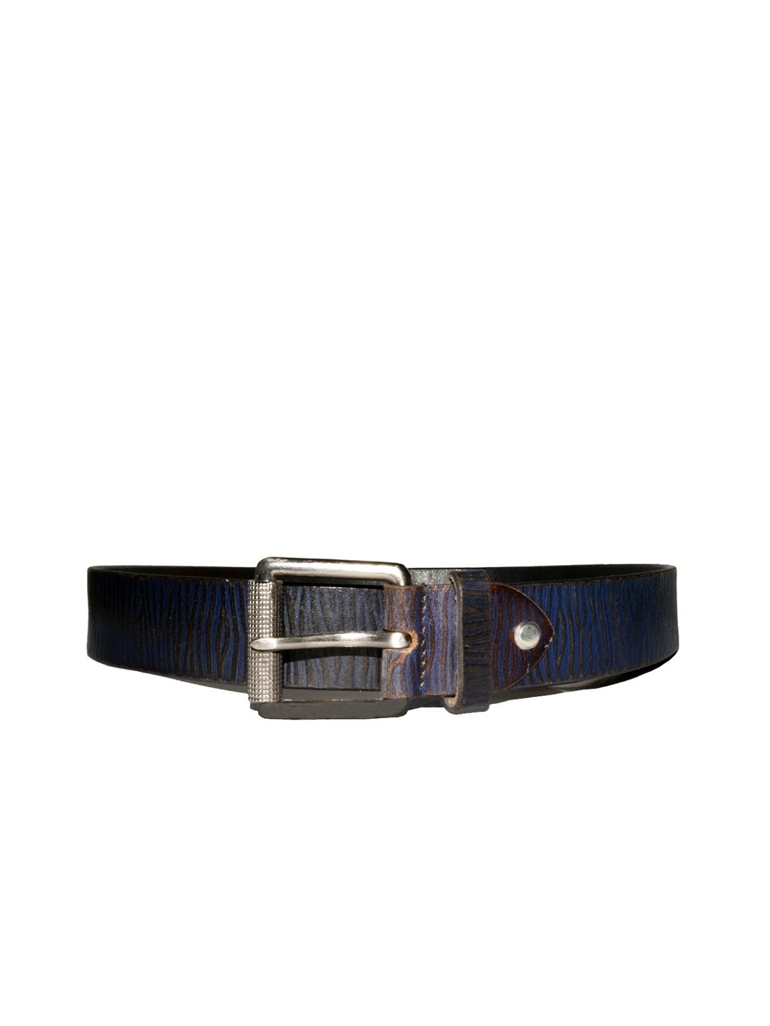 

Red Chief Men Leather Formal Belt, Blue