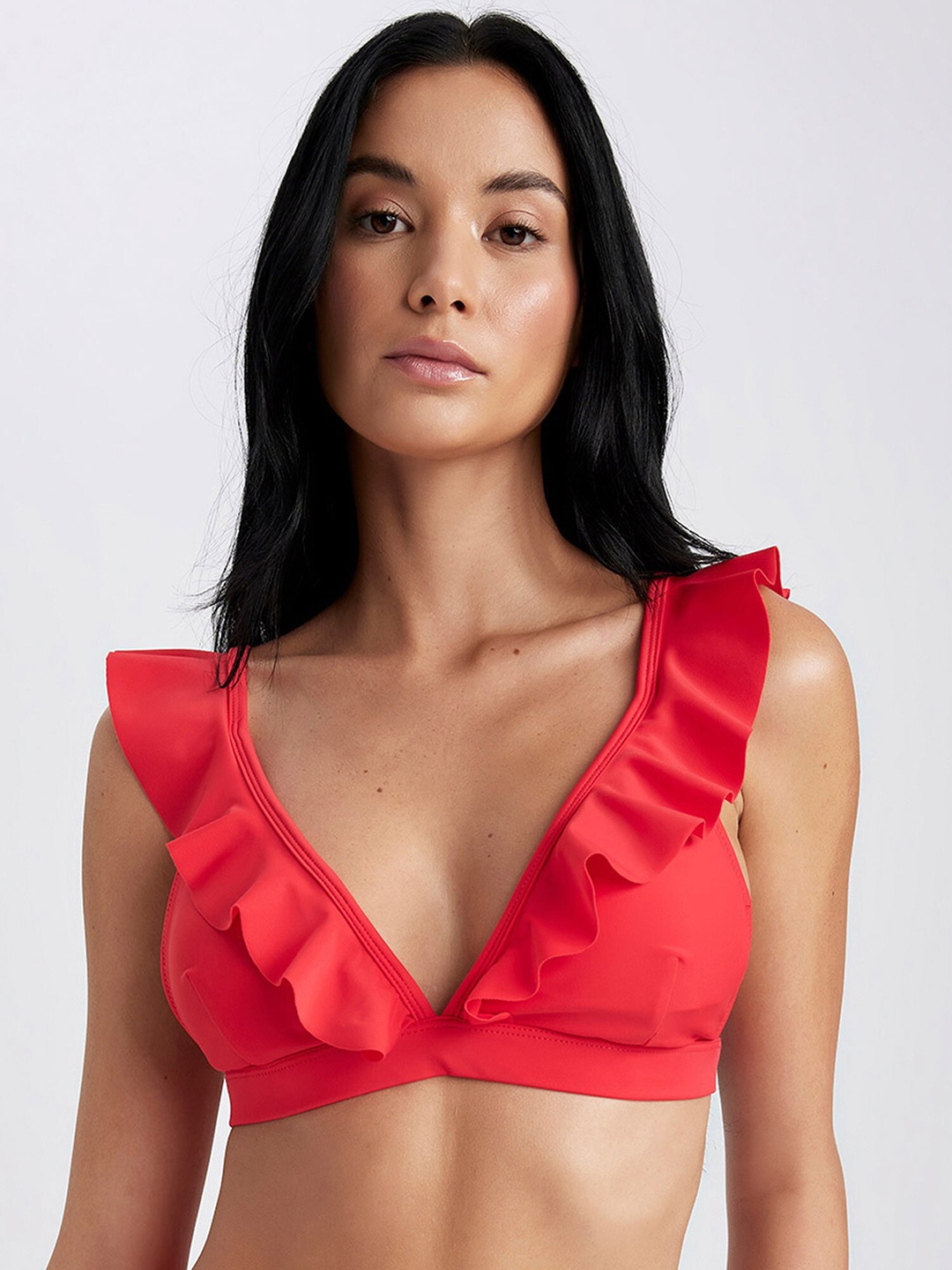 

DeFacto Sleeveless Swim Bikini Set, Red