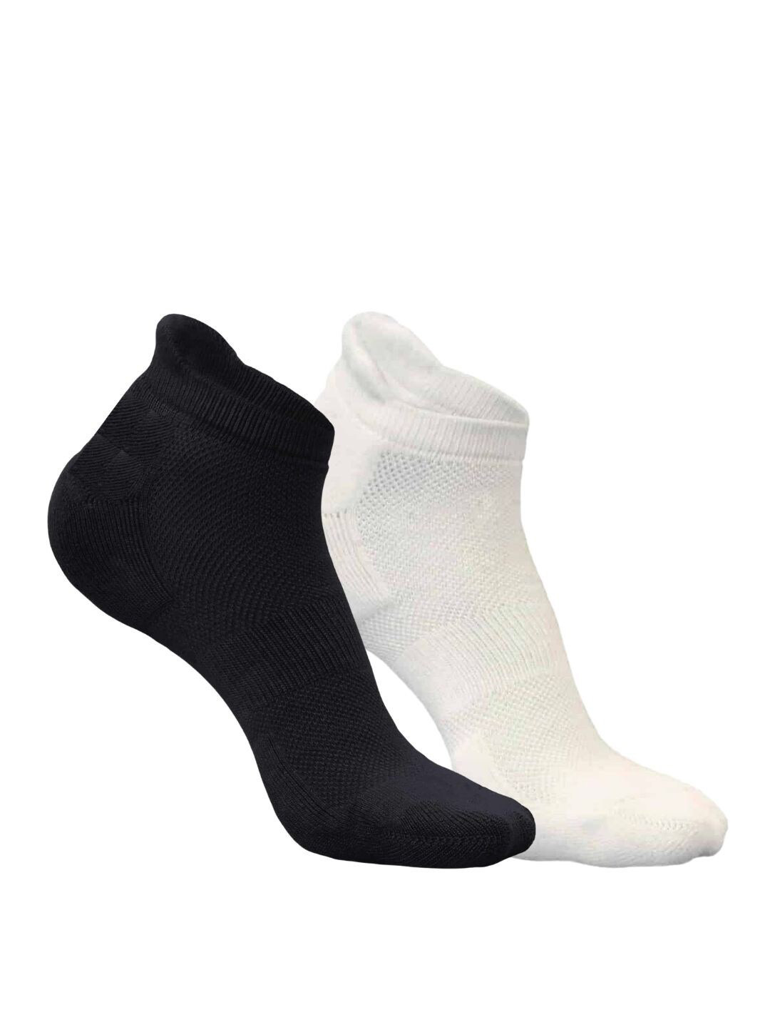 

Enable Nature Unisex Pack of 2 Anti-Bacterial Odour-Resistant Ankle-Length Socks, Black