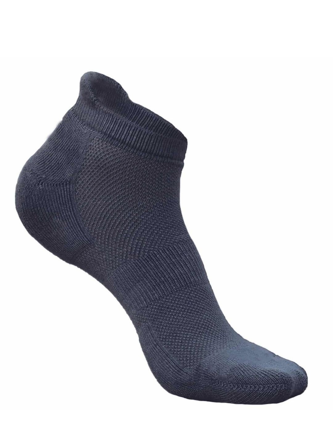 

Enable Nature Unisex Anti-Bacterial Ankle-Length Socks, Grey