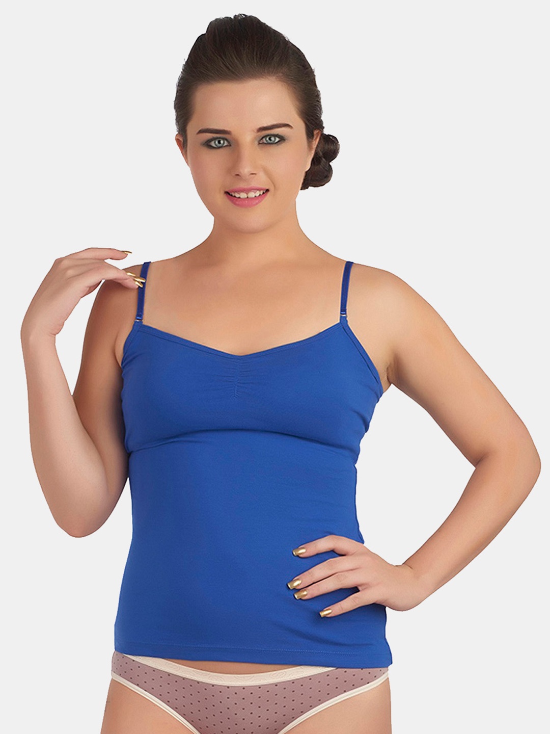 

Soie Non-Padded Camisoles, Blue