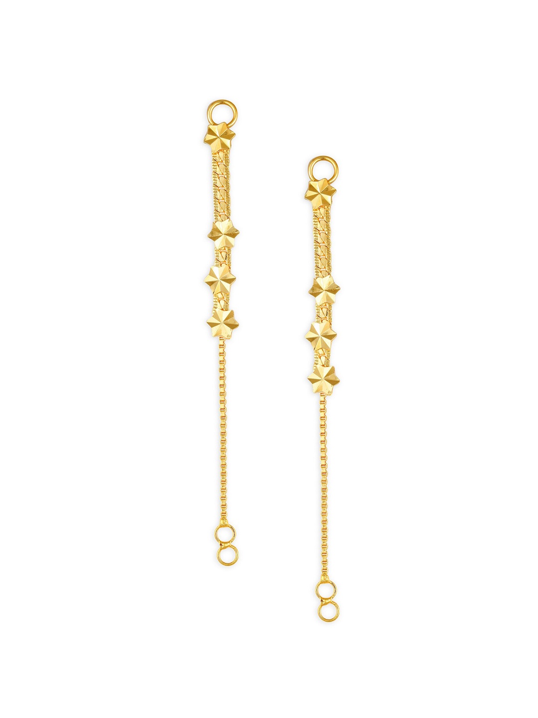 Vighnaharta Gold-Plated Classic Ear Cuff