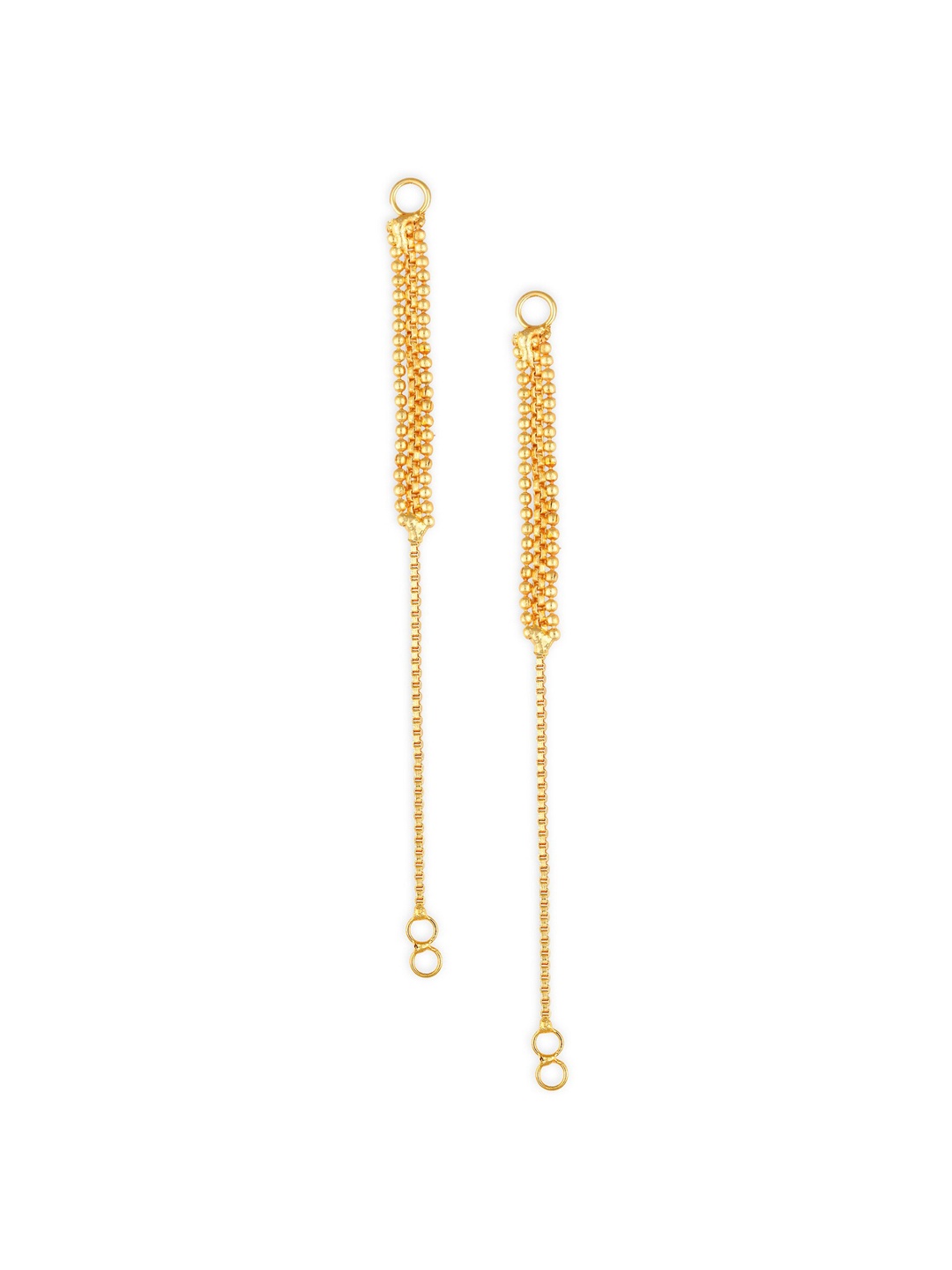 

Vighnaharta Set Of 2 Gold-Plated Classic Ear Cuff