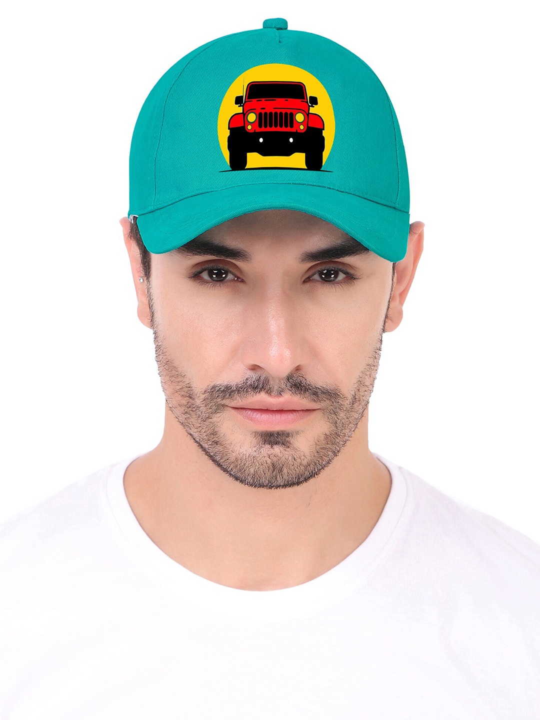 

Knotyy Unisex Printed Baseball Cap, Green