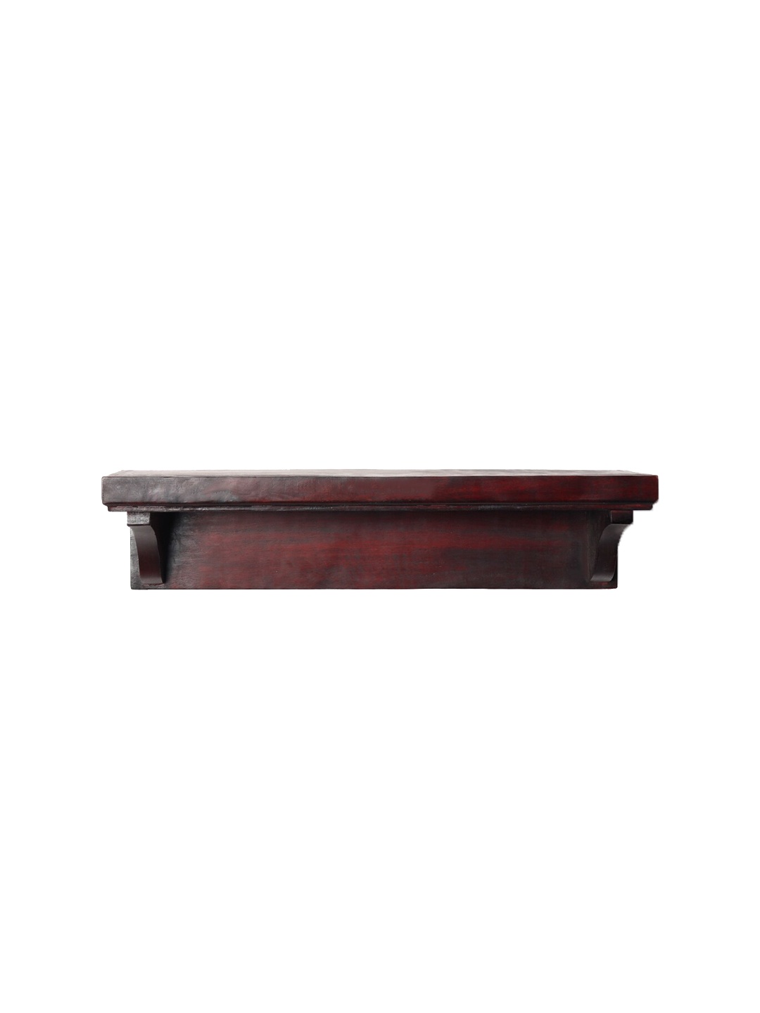 

CASA DECOR Brown Traditional Mahogany Wall Shelf