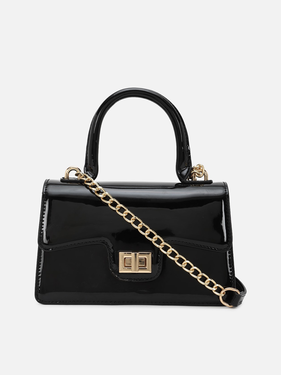 

FOREVER 21 Black Structured Satchel