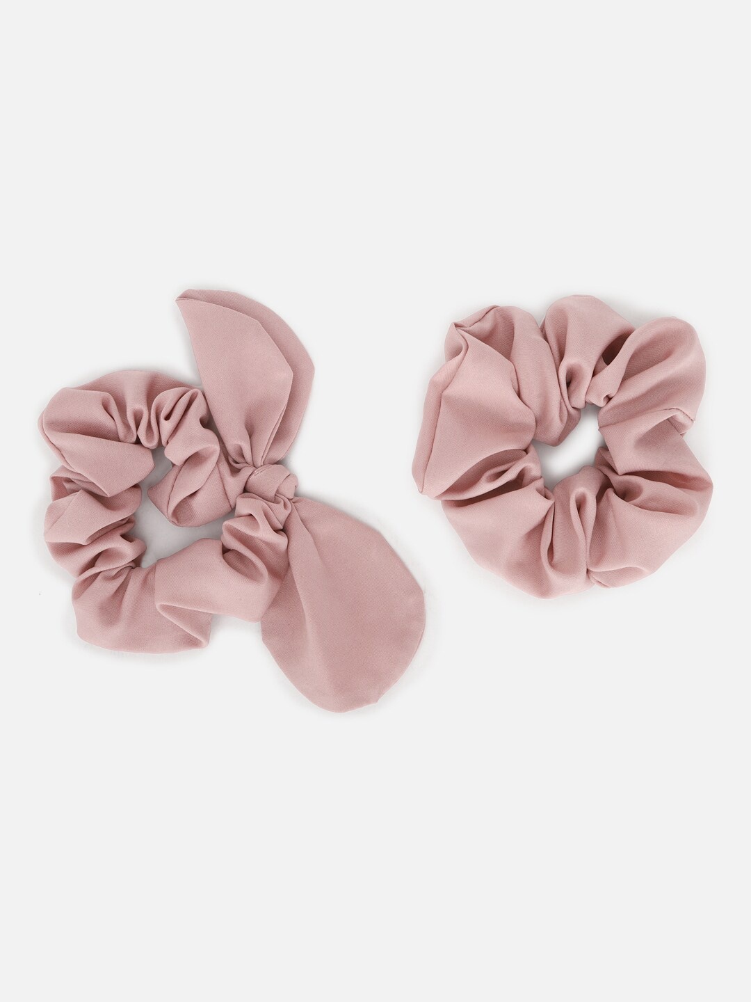 

FOREVER 21 Women Pink Set of 2 Ponytail Holders