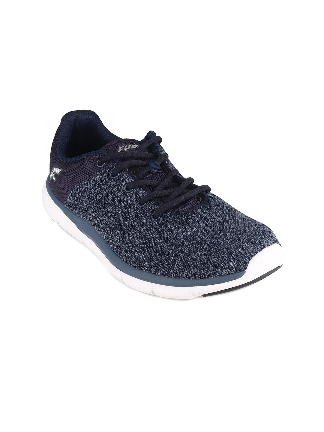 

FURO by Red Chief Men Dri-FIT Lightweight Mesh Walking Shoes, Navy blue