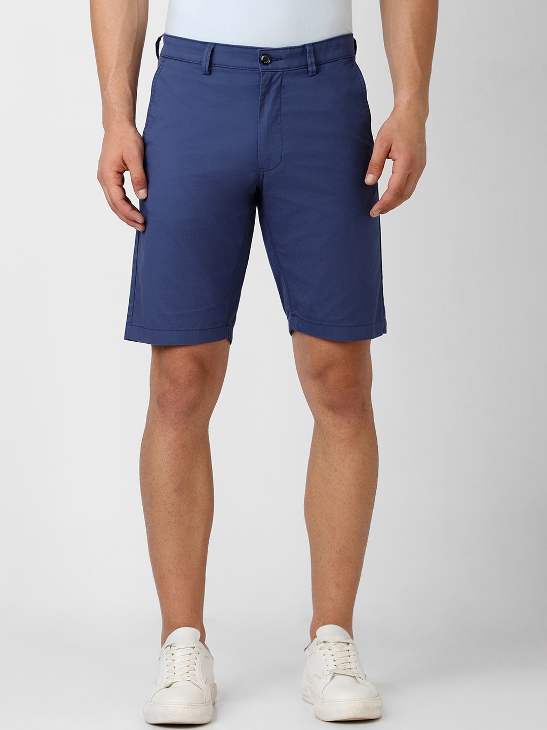 

Van Heusen Sport Men Cotton Mid-Rise Shorts, Blue