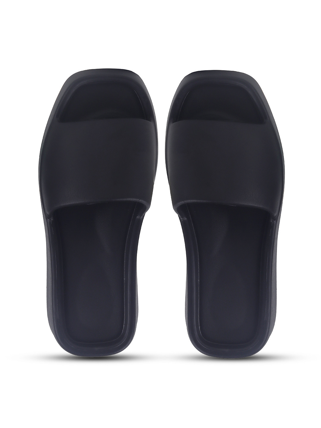 

CASSIEY Women Lightweight Croslite Sliders, Black