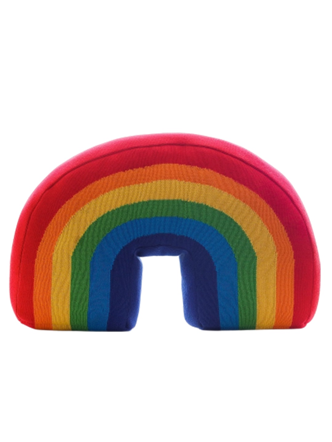 

Pluchi Unisex Kids Rainbow Cotton Soft Toys, Red