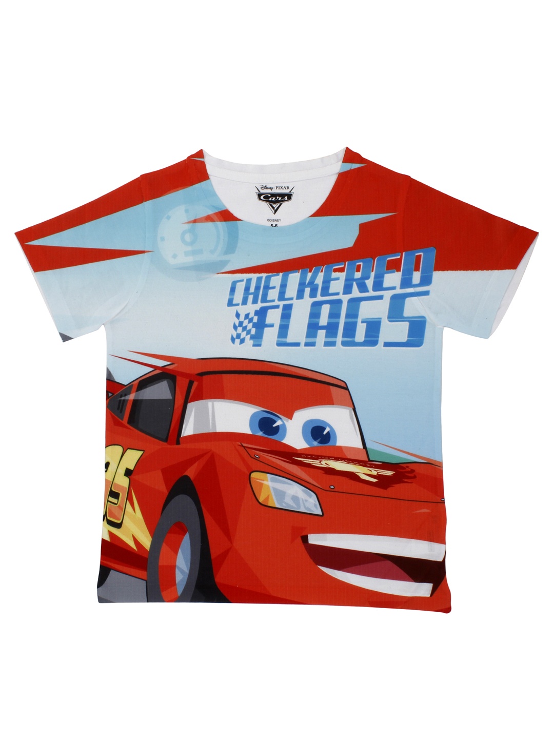 

Disney by Wear Your Mind Boys Blue Printed Round Neck T-Shirt