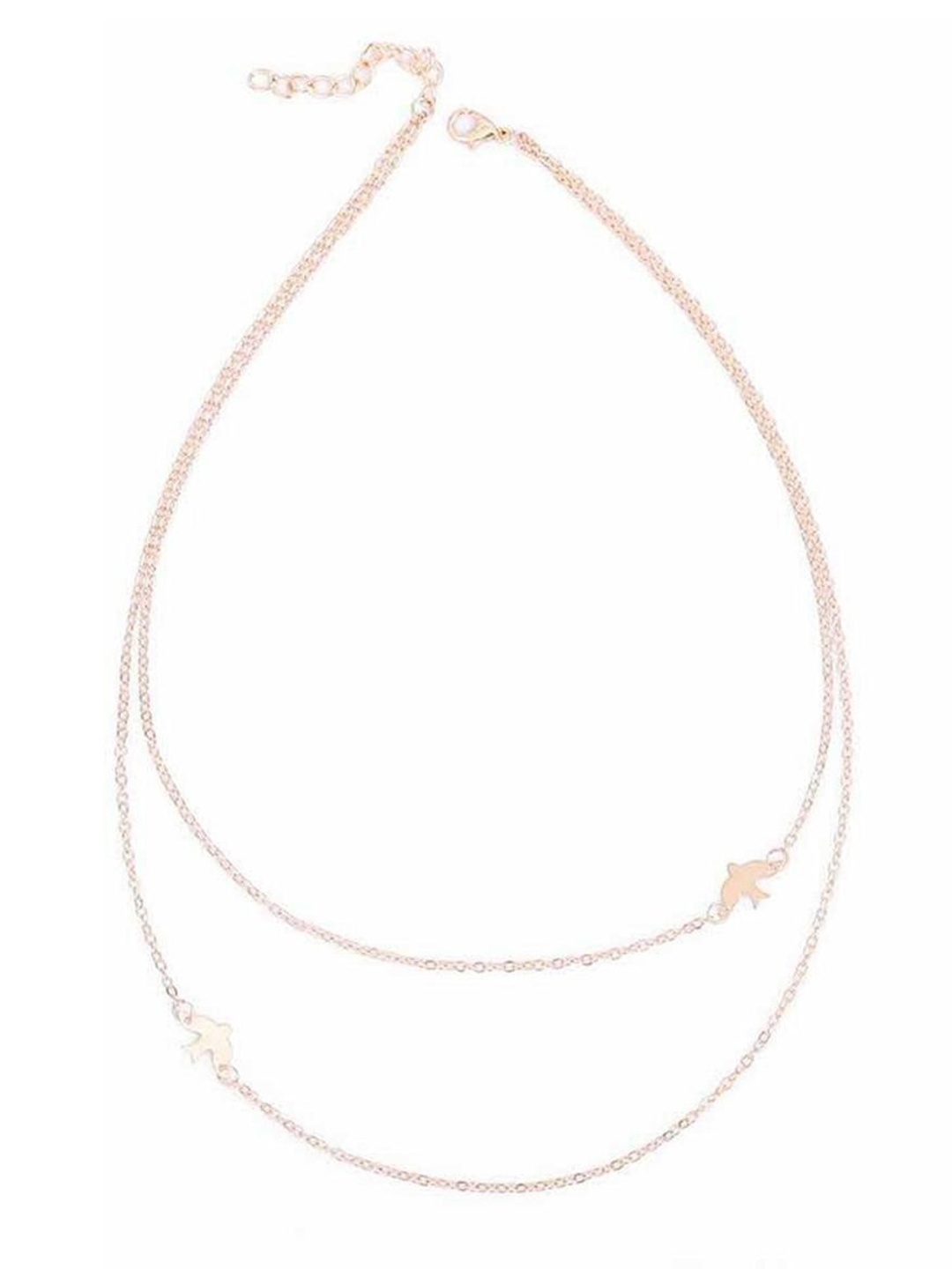 

MYKI Rose Gold Plated Layered Chain