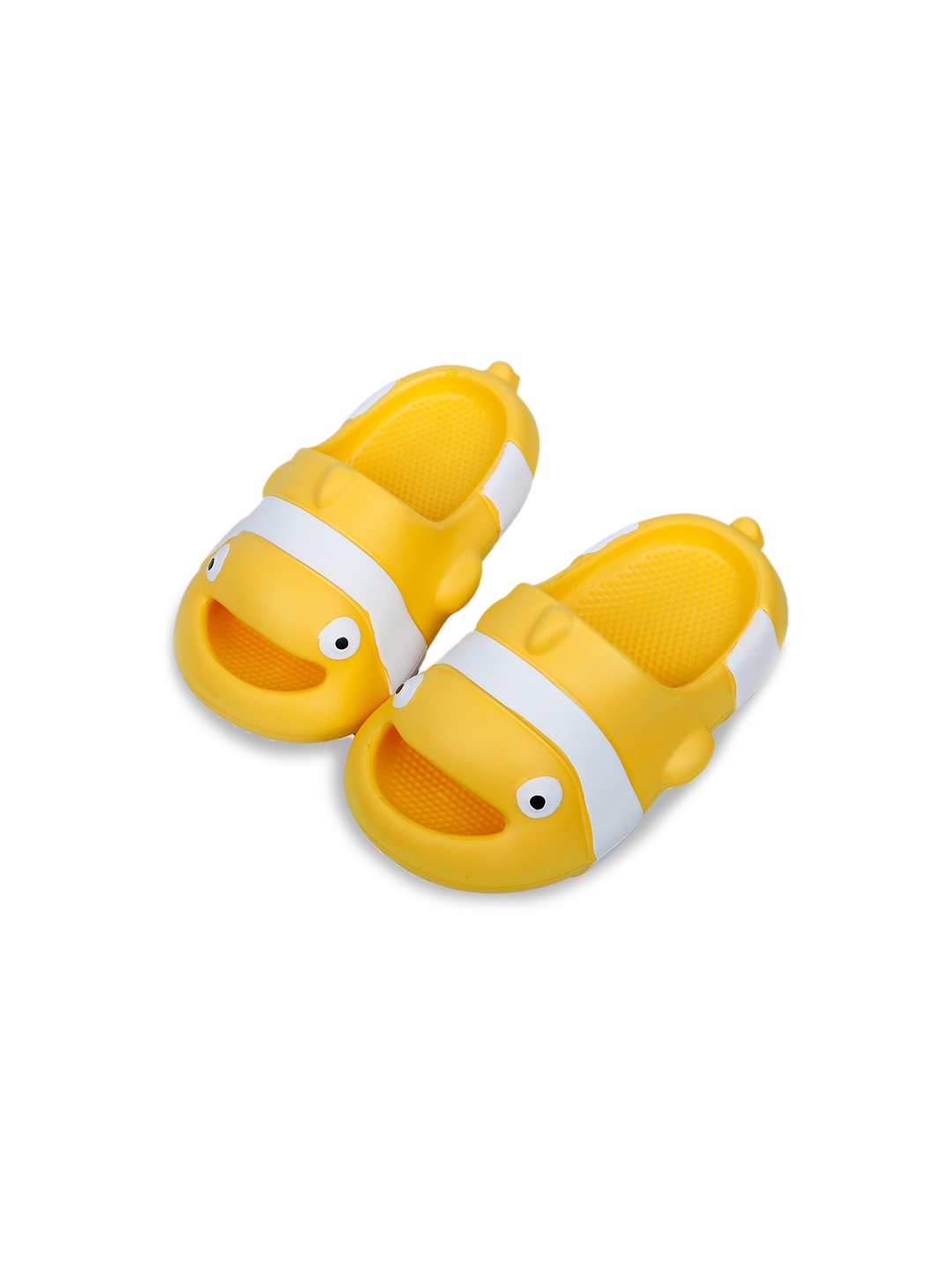 

Baby Moo Kids Nemo Applique Waterproof Soft Anti-Skid Sliders, Yellow