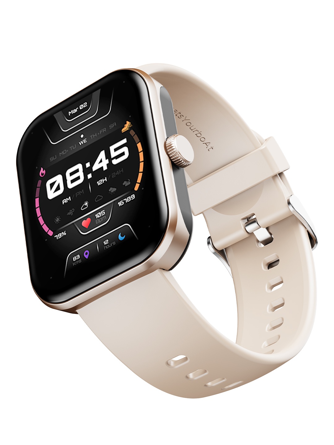 

boAt Ultima Connect Max with 2.0 HD Display & BT Calling and 100+ Sports Modes Smartwatch, Black