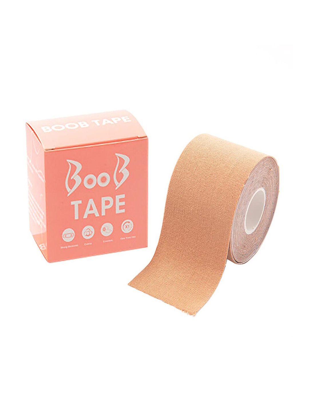 

NOIRA Set Of 3 Boob Tape & Round-Shaped Stick-On Nipple Pads, Beige