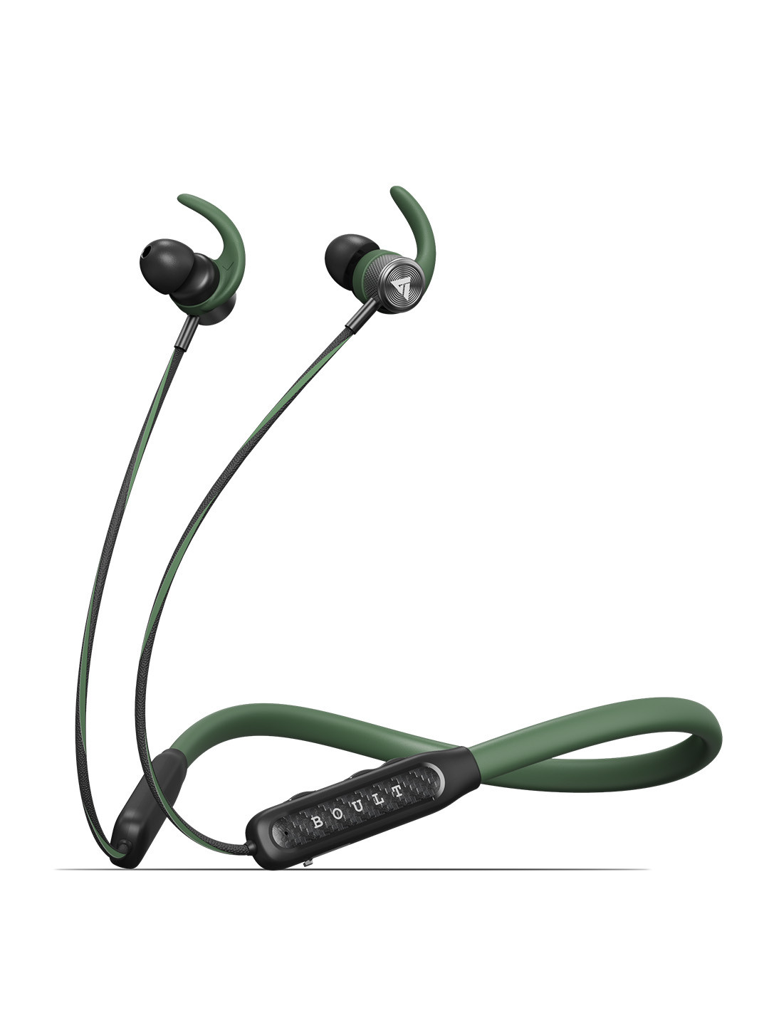 

BOULT AUDIO ProBass RCharge Wireless Earphones, Green