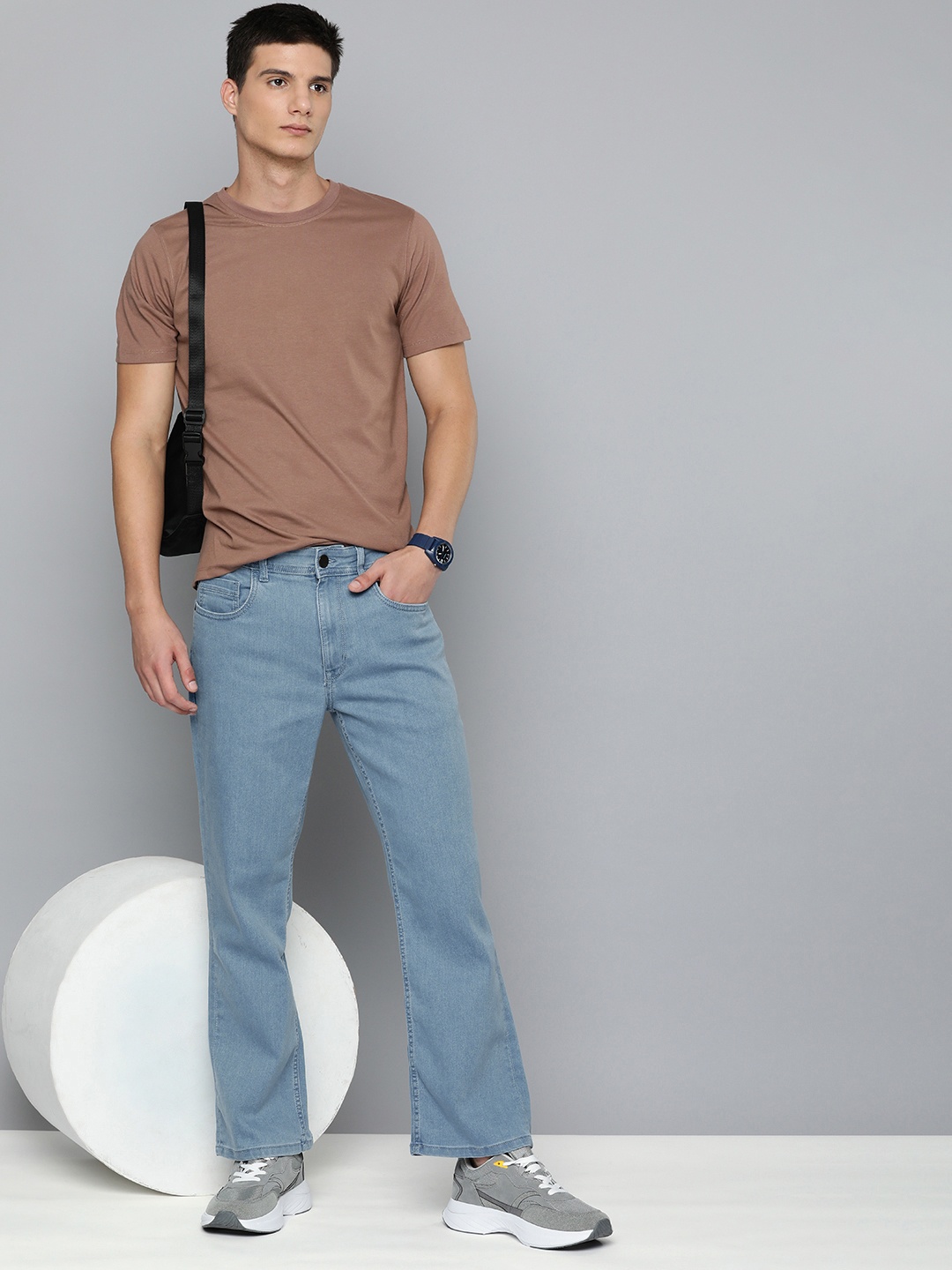 

Harvard Men Bootcut Stretchable Jeans, Blue