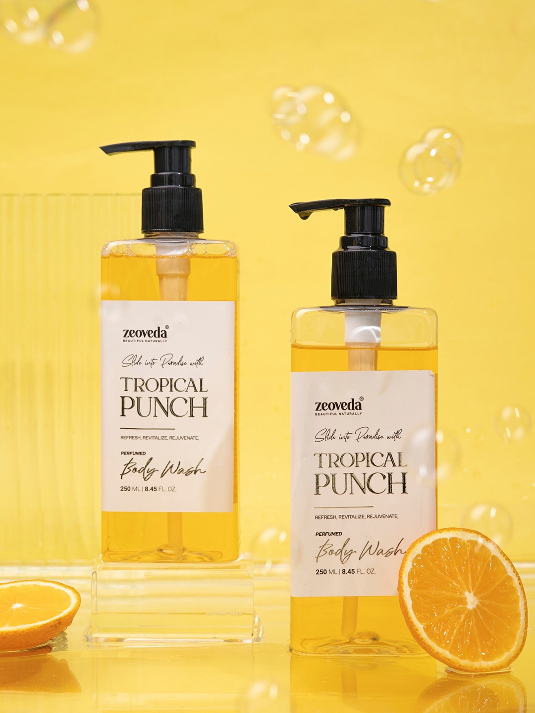 

Zeoveda Tropical Punch Long-Lasting Fragrance Perfumed Body Wash - 250ml, Orange