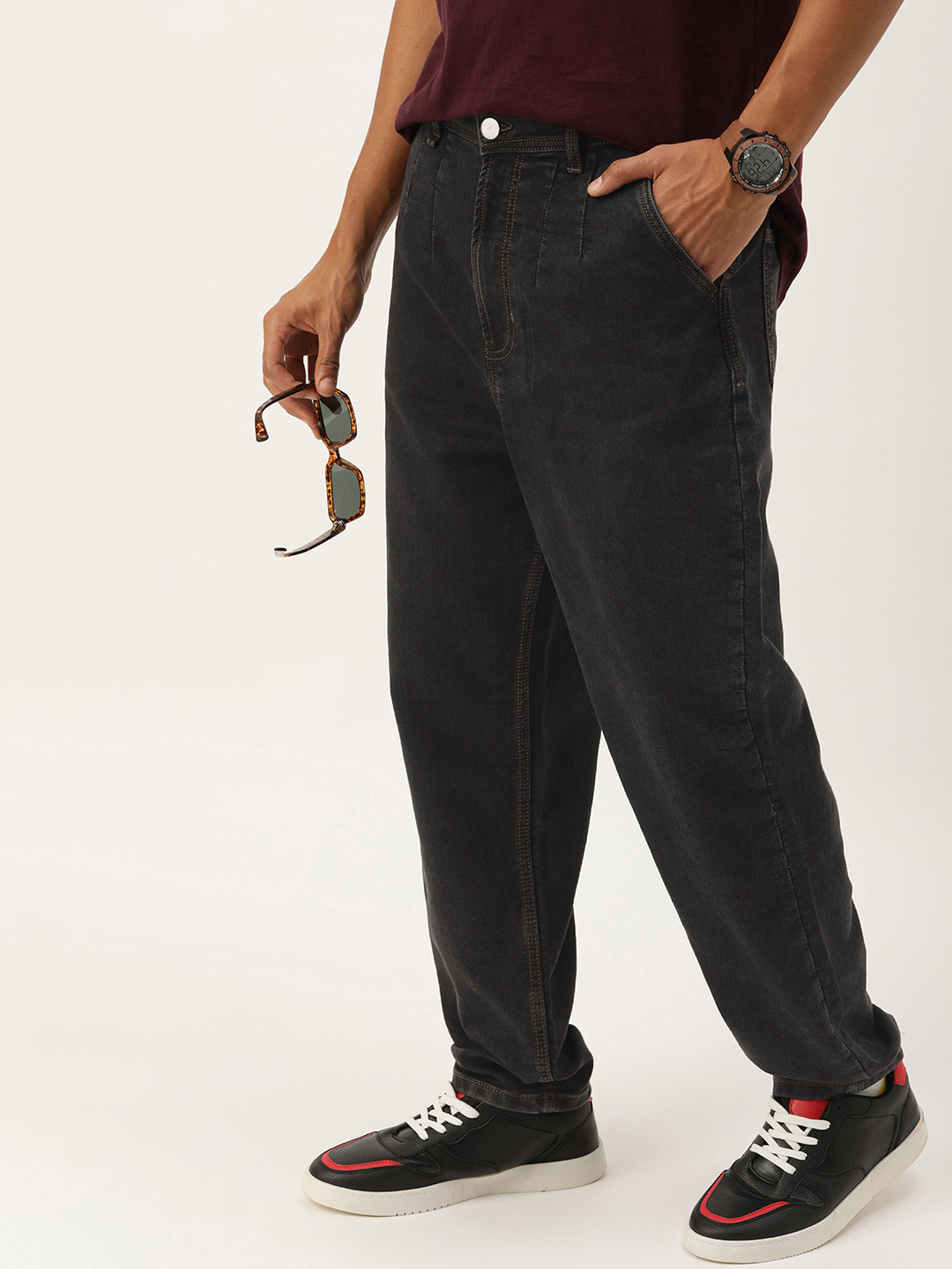 

Kook N Keech Men Mid-Rise Regular Fit Jeans, Grey