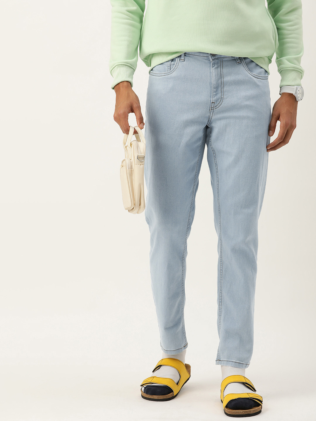 

Kook N Keech Men Mid-Rise Regular Fit Jeans, Blue