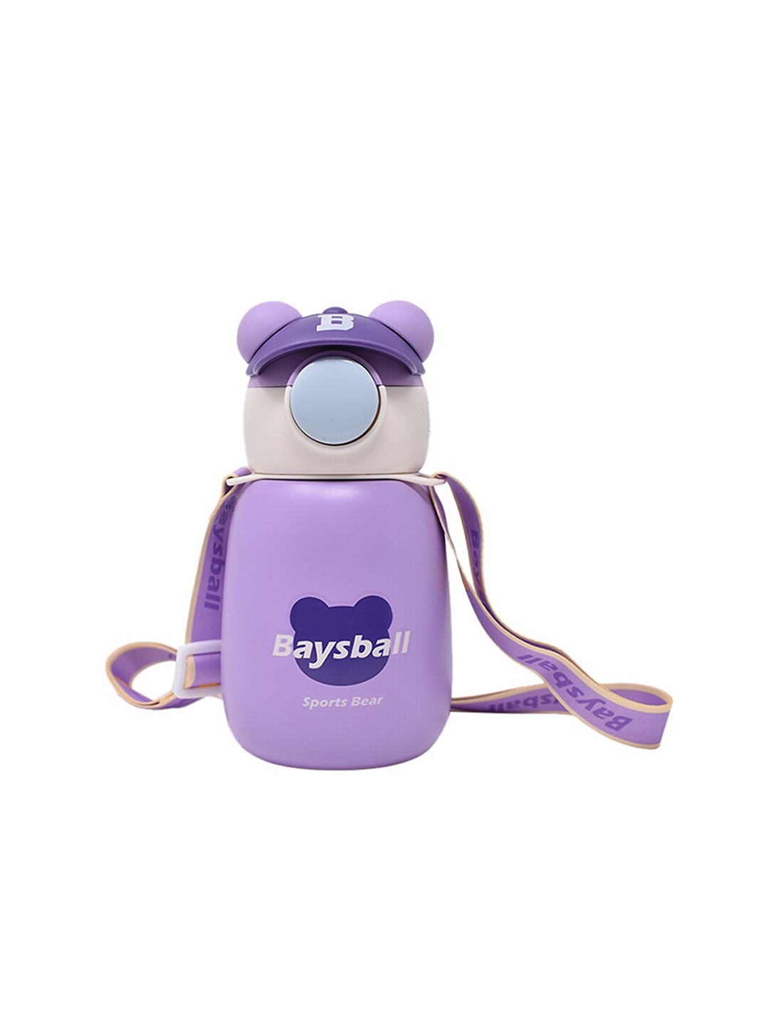 

K&U Kids Lilac Baysball Insulated Tang Water Bottle-500 ml, Lavender