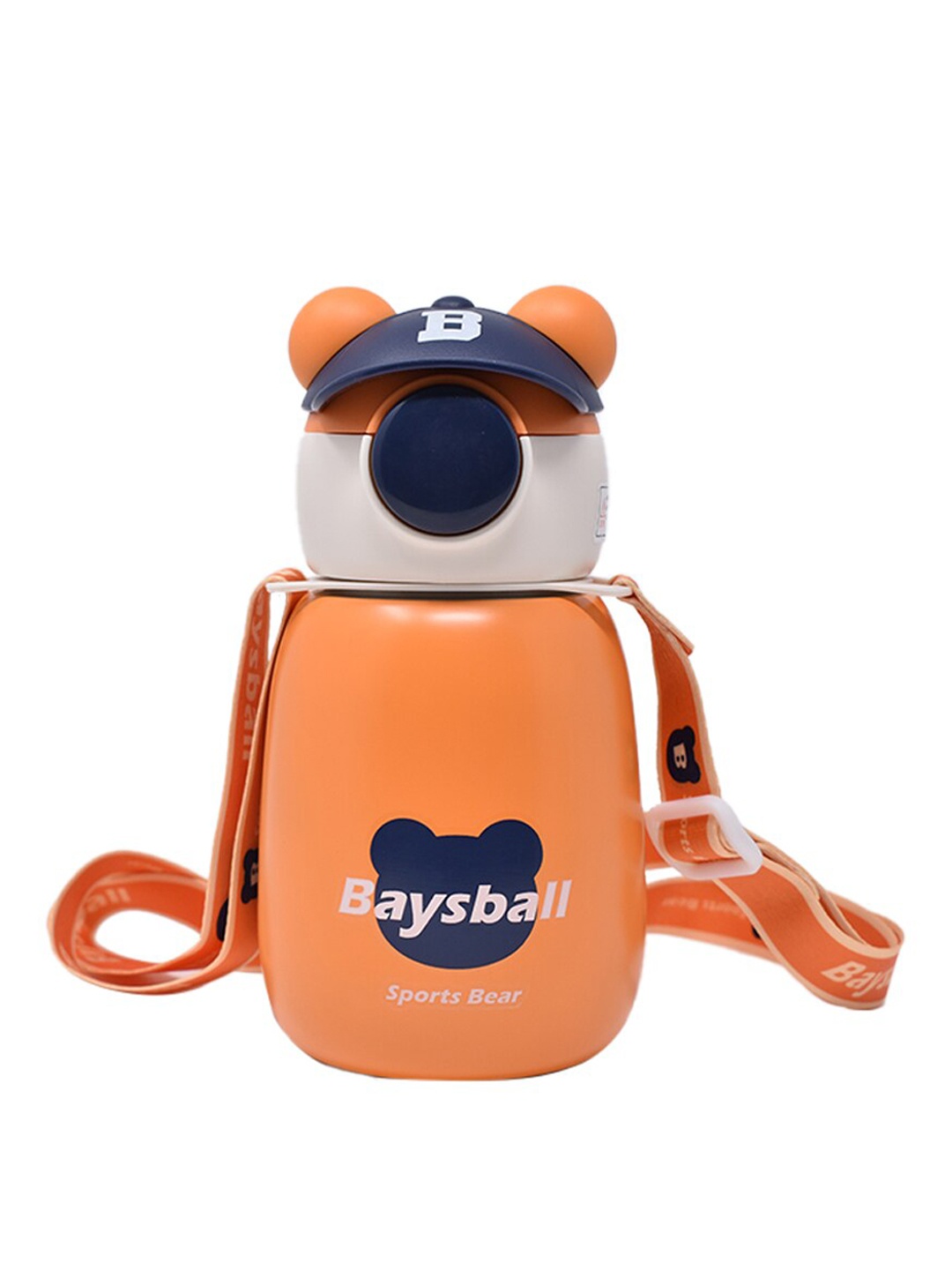 

K&U Kids Orange Baysball Insulated Tang Water Bottle-500 ml