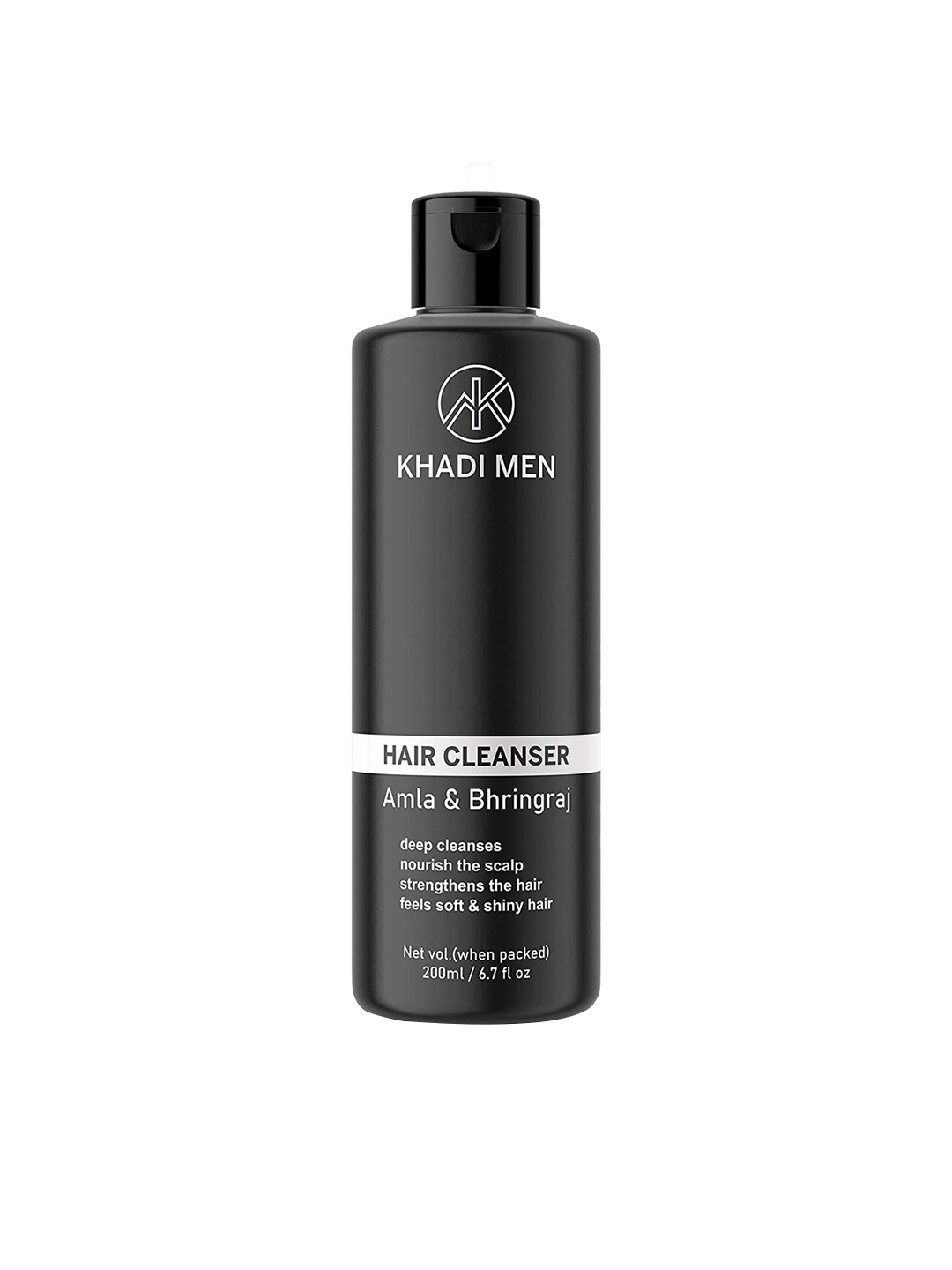 

Khadi Men Nourishing Hair Cleanser with Amla & Bhringraj - 200ml, Black