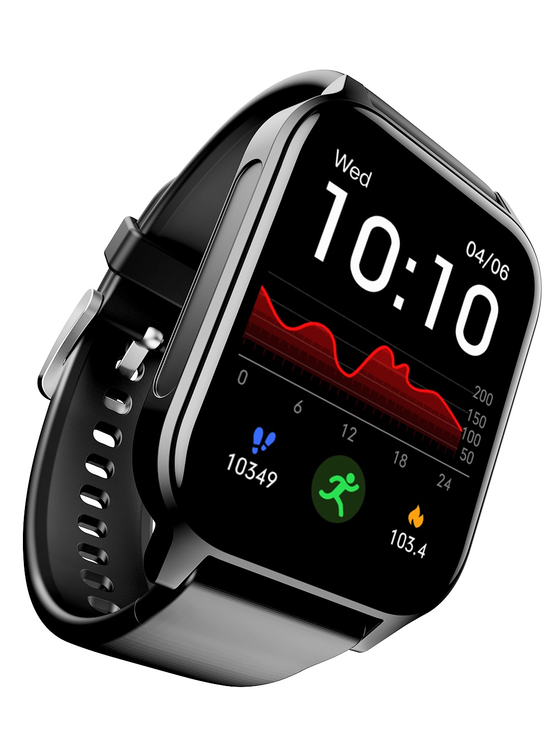 

boat Storm Connect Plus Smartwatch, Black