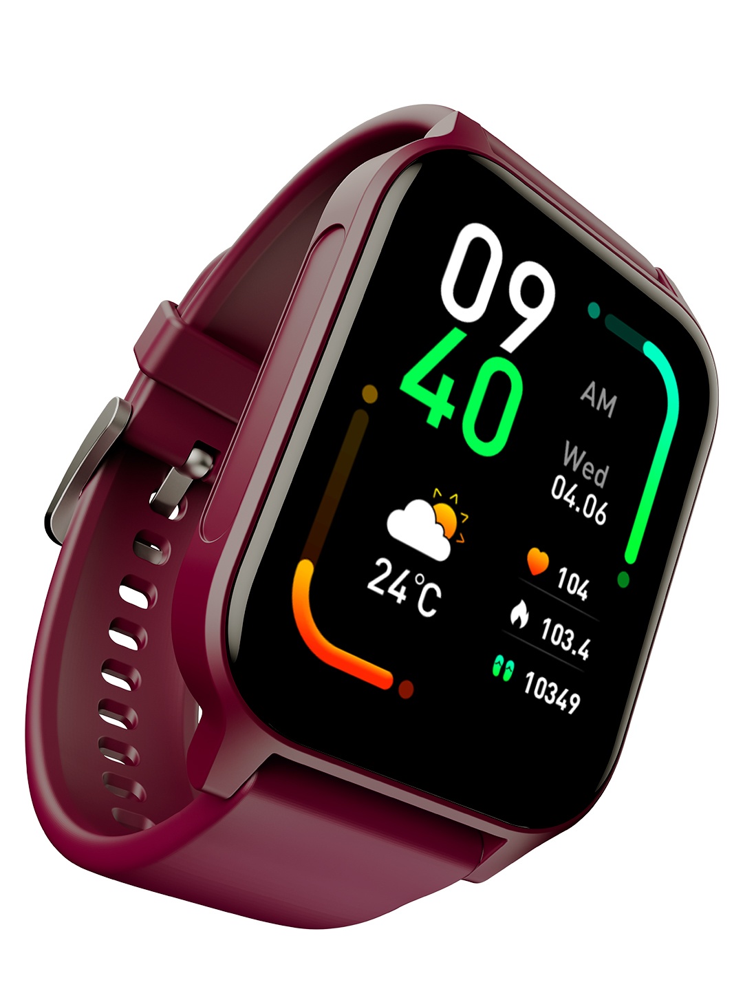 

boat Storm Connect Plus Smartwatch, Maroon