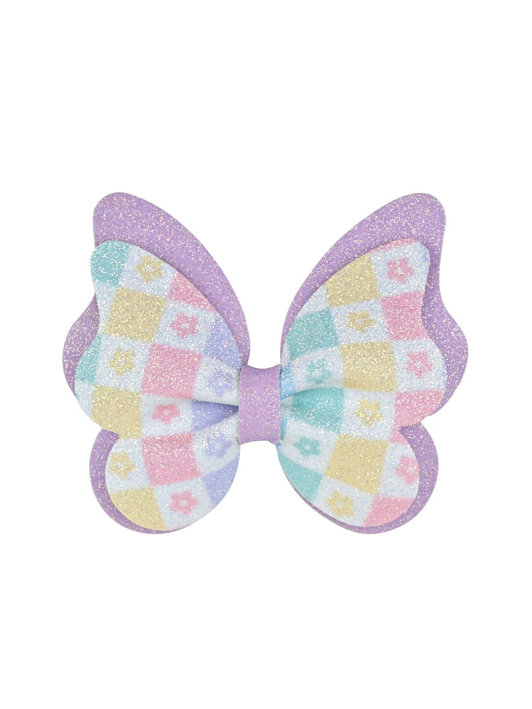 

Aye Candy Girls Square Butterfly Alligator Hair Clip, Lavender