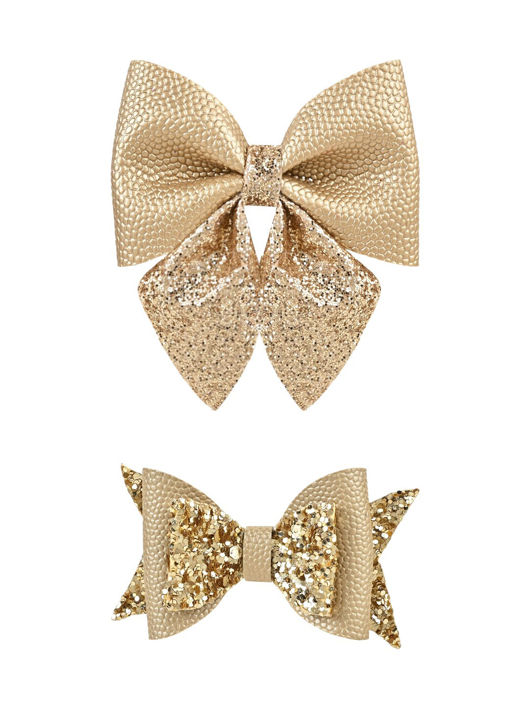 

Aye Candy Girls Gold-Toned Embellished Alligator Hair Clip