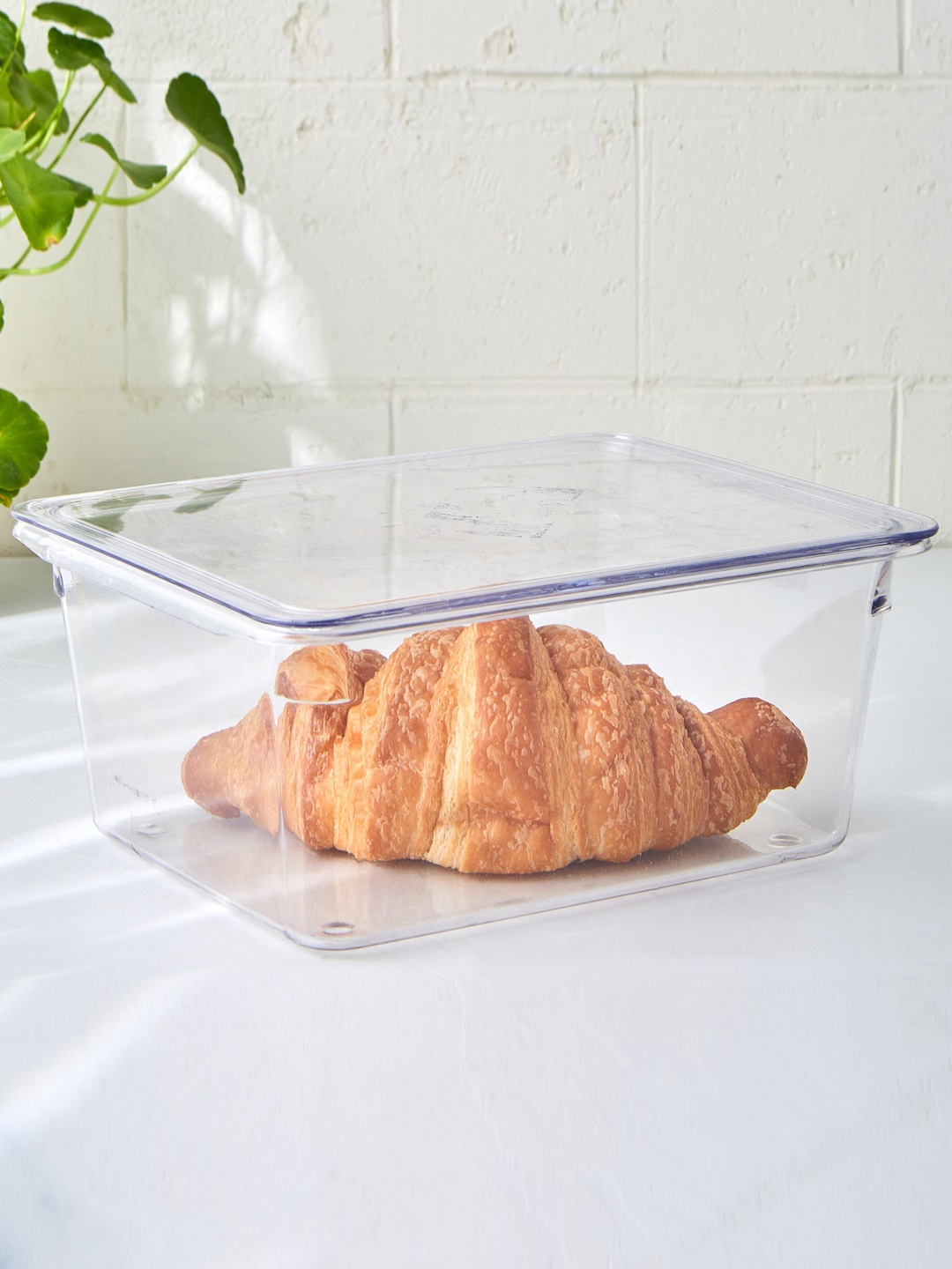 

Home Centre Orion Elfin Transparent Fridge Storage Box with Lid