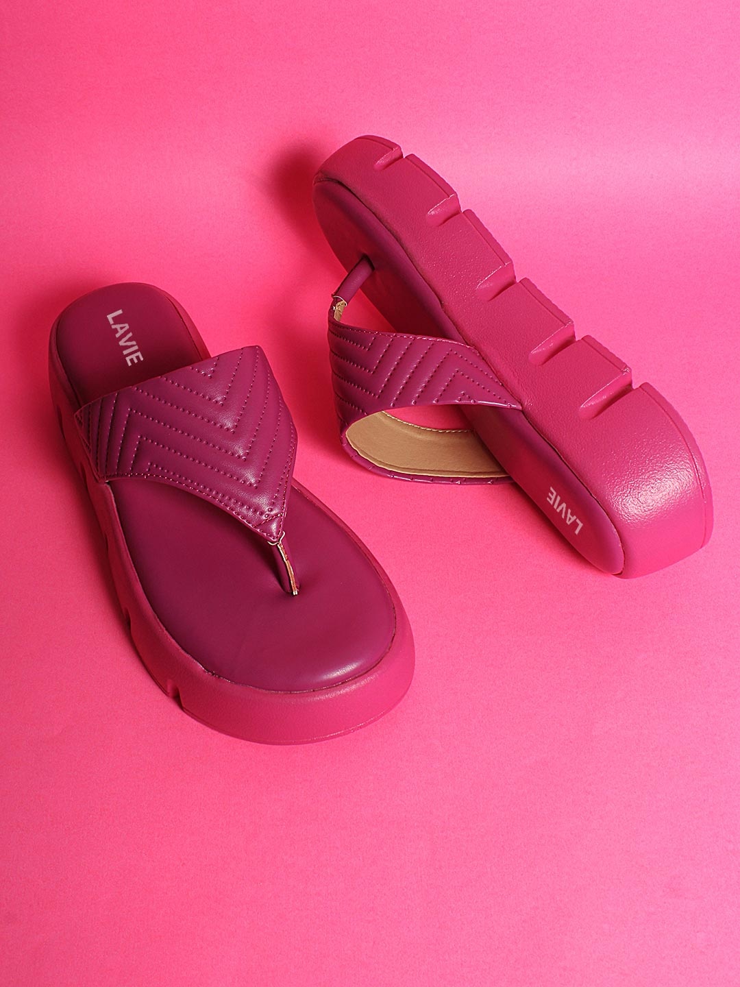 

Lavie Flatform Open Back Heels, Pink