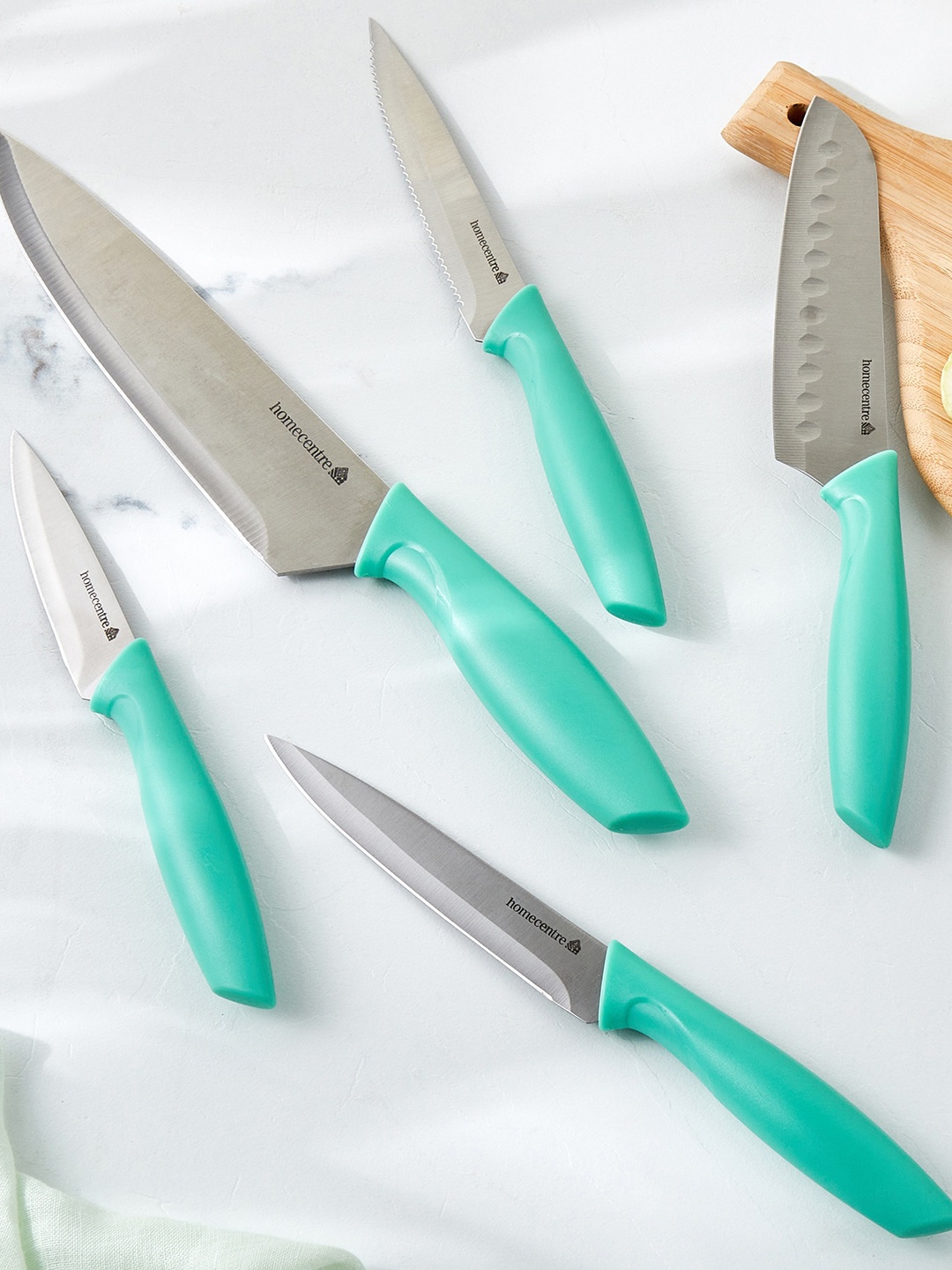 

Home Centre Turquoise Blue Pacific Jarvis Stainless Steel Utility Knife