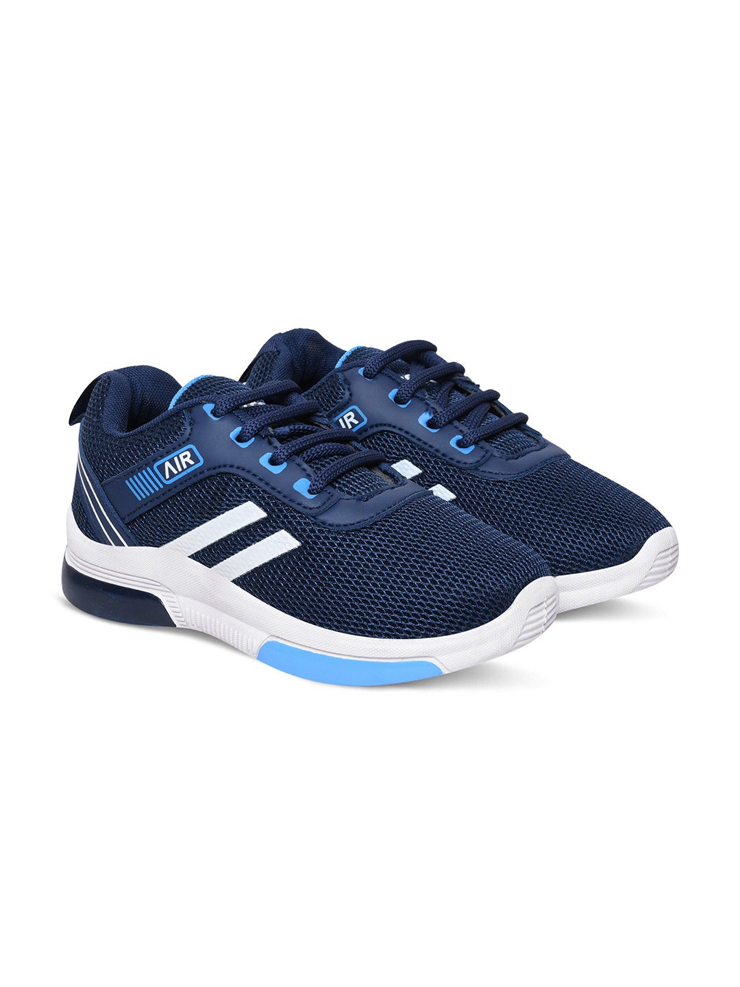 

Airspot Kids Antimicrobial Mesh Training Or Gym Shoes, Navy blue