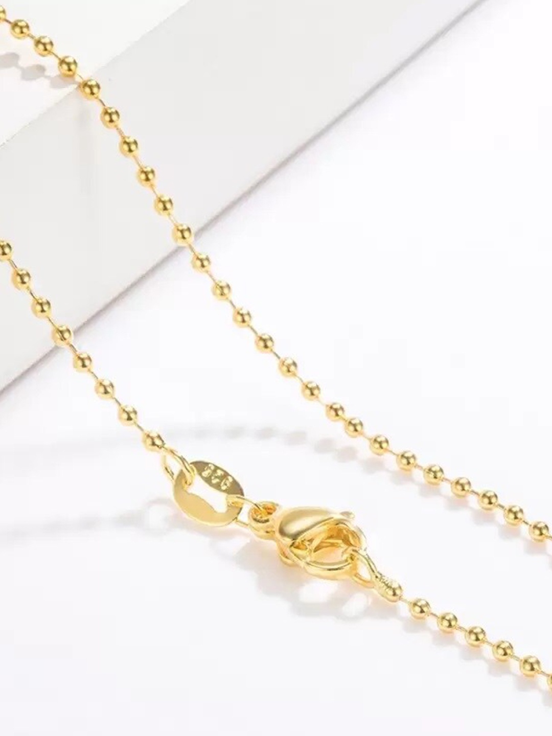 

MYKI Unisex Stainless Steel Gold-Plated Chain