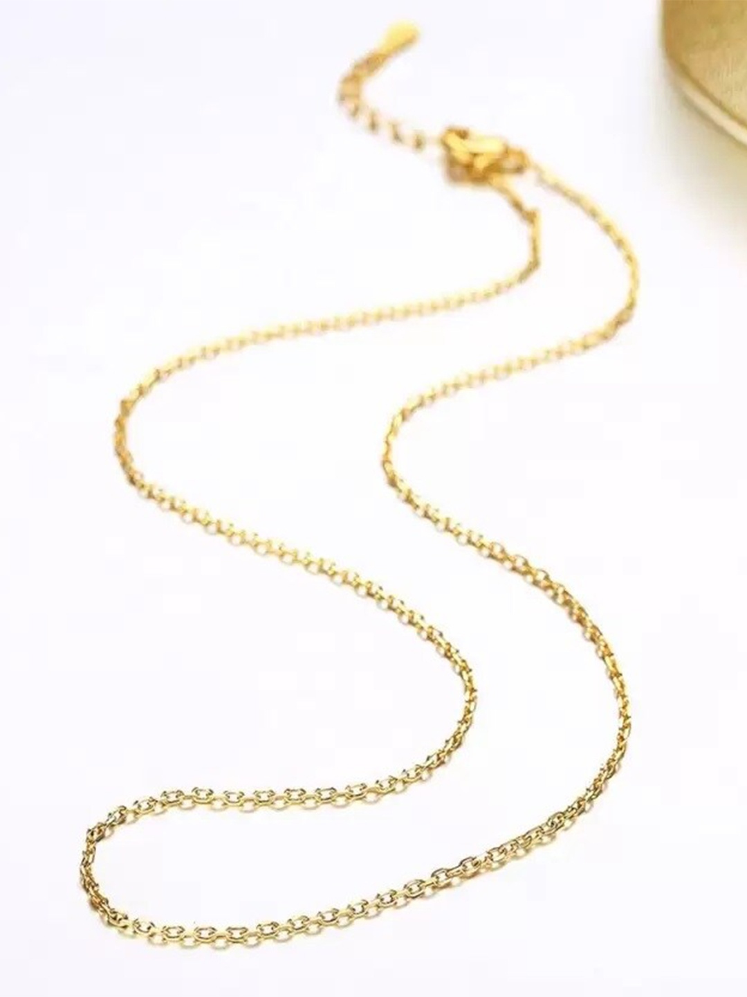 

MYKI Unisex Stainless Steel Gold-Plated Chain