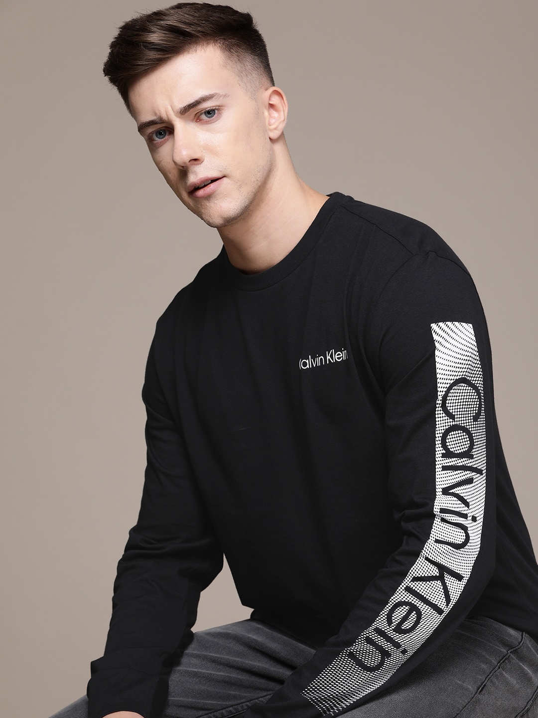 

Calvin Klein Jeans Pure Cotton T-shirt, Black