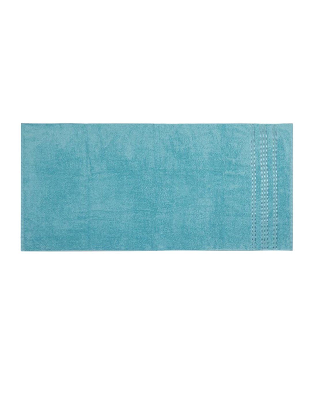 

Fabindia Blue Solid 380 GSM Cotton Bath Towel