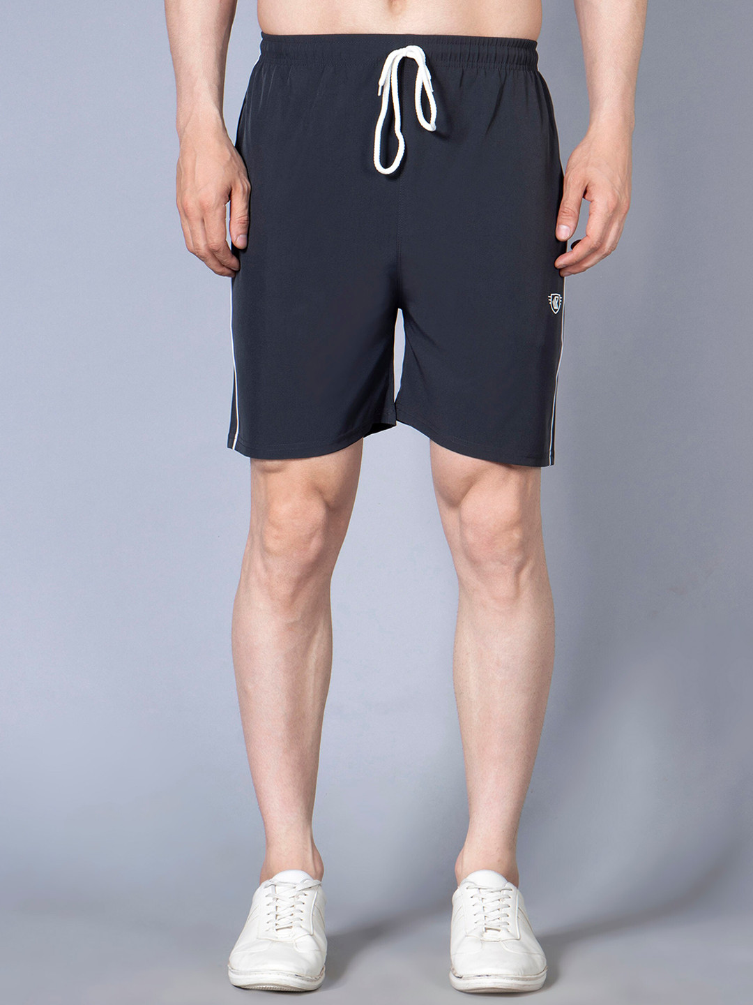 

WE PERFECT Men Sports Shorts, Grey