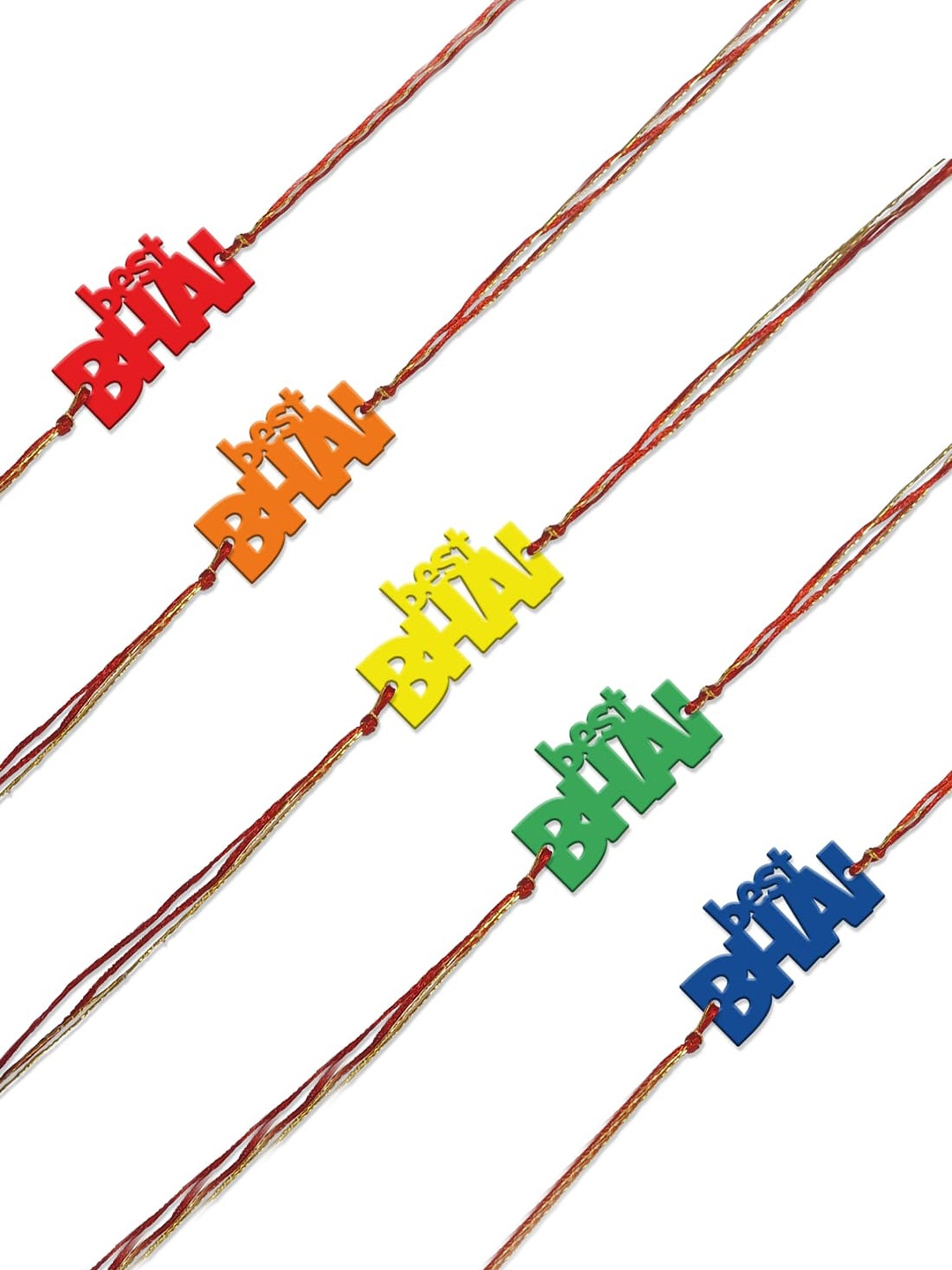

The Art People The Art People Set Of 1 Assorted Rakhi