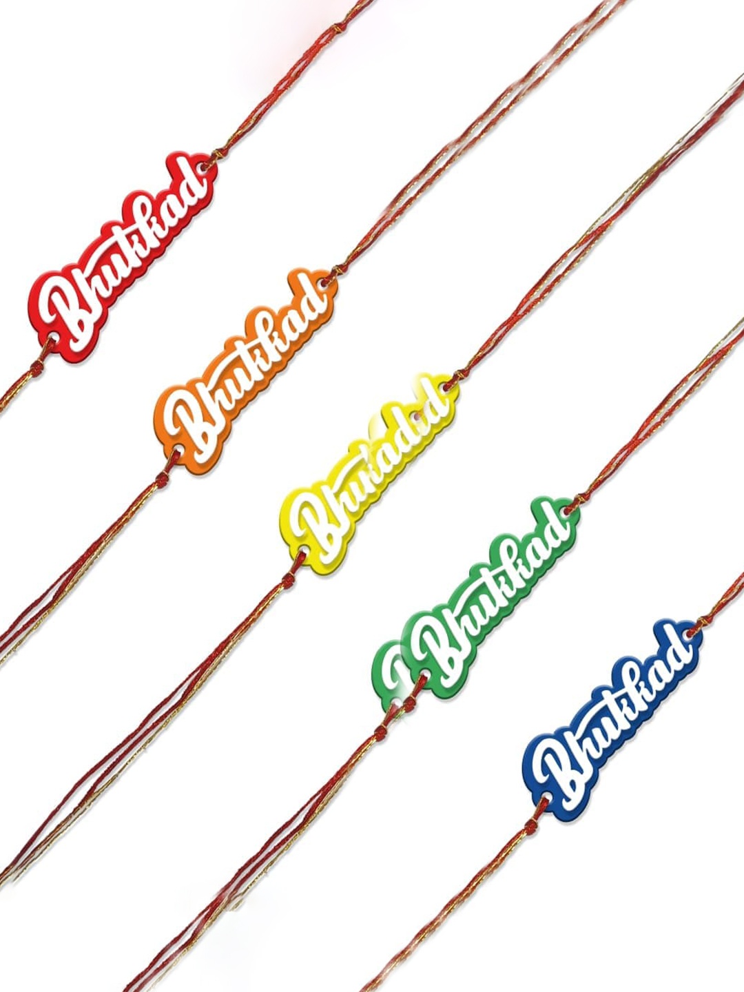 

The Art People The Art People Set Of 1 Bhukkad Rakhi, Blue