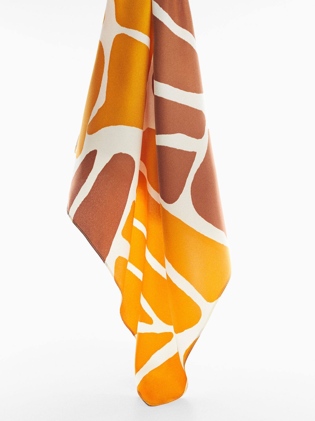 

MANGO Women Printed Scarf, White