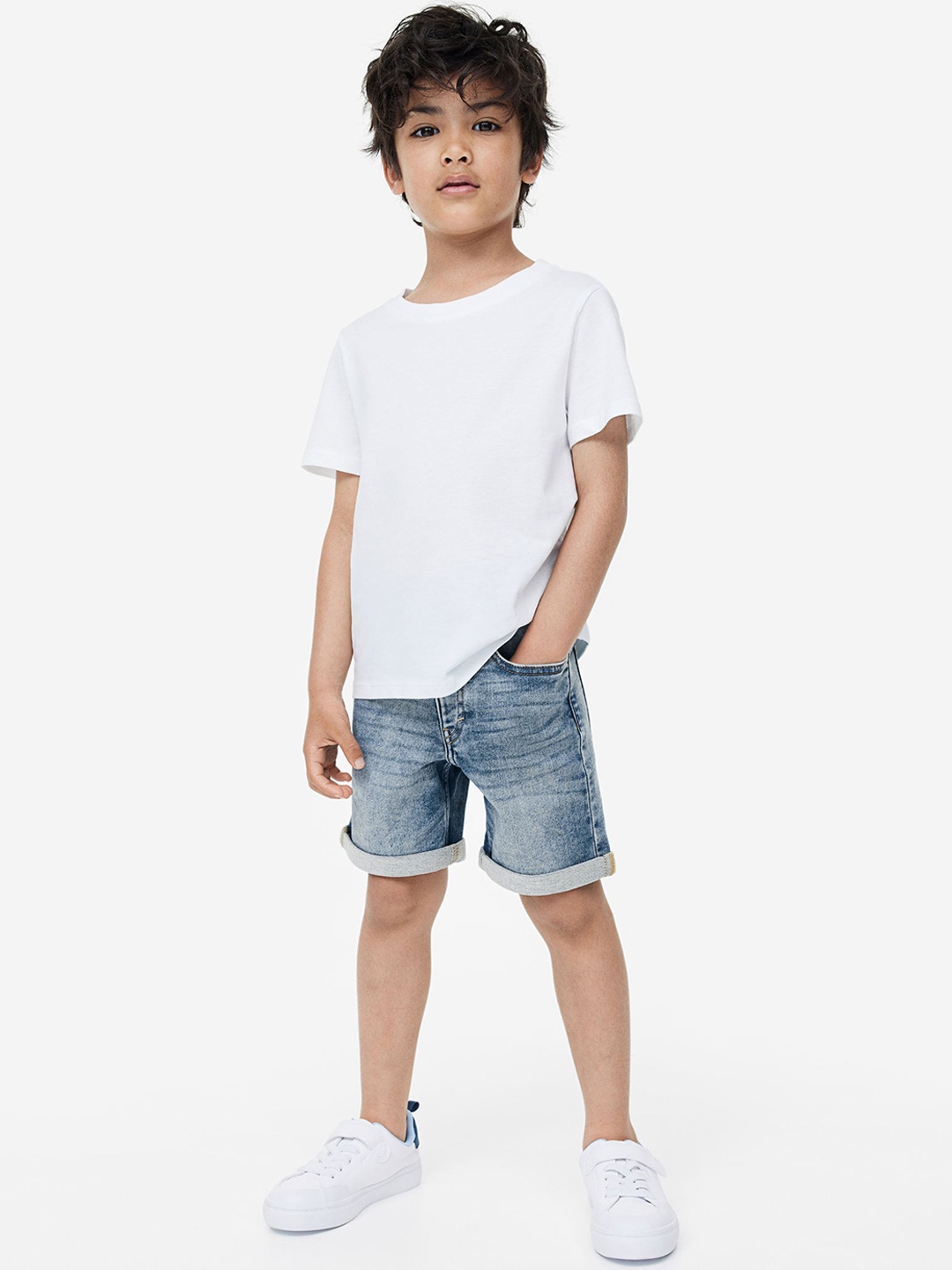

H&M Boys Denim Shorts, Blue
