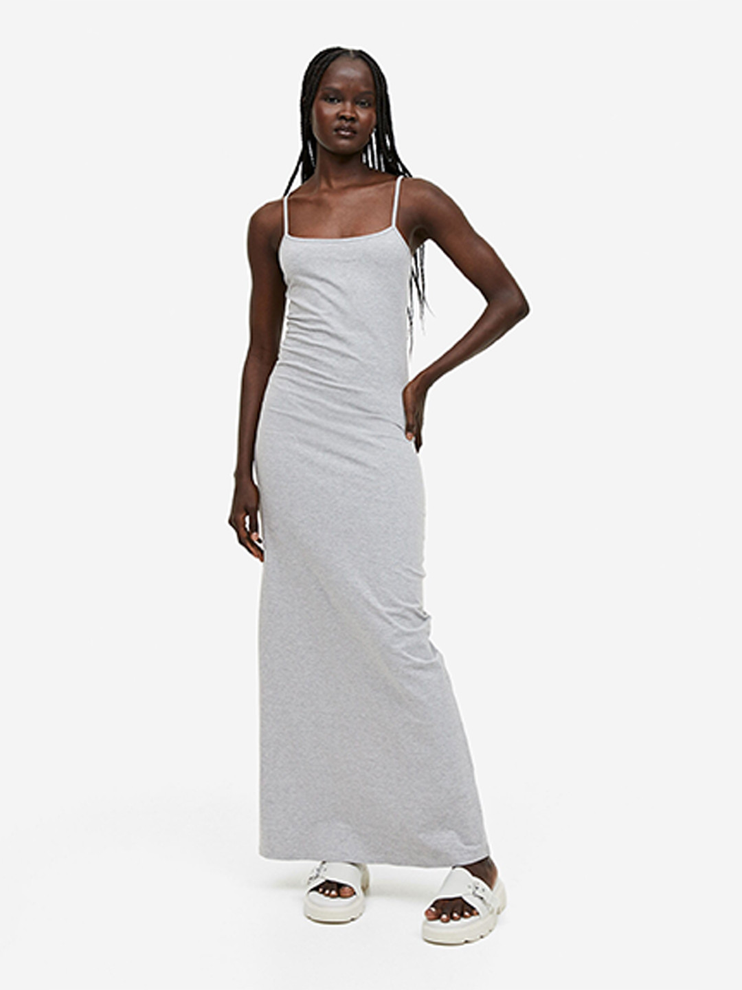 

H&M Jersey Bodycon Dress, Grey