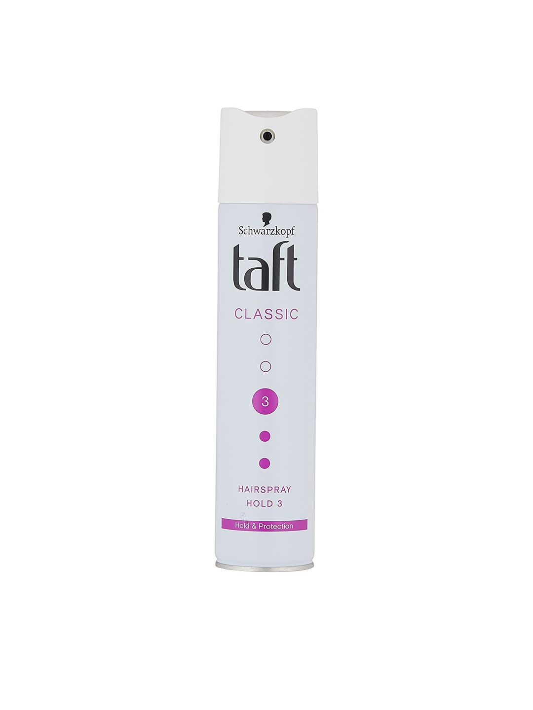 

taft Classic 3 Hairspray to Hold & Protect - 250 ml, White