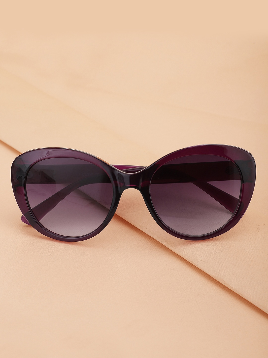 

Carlton London Women Cateye Sunglasses with UV Protected Lens CLSW173, Purple